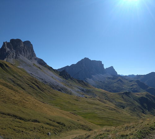 Kirchlispitzen, Drusenfluh, Drei Türme
