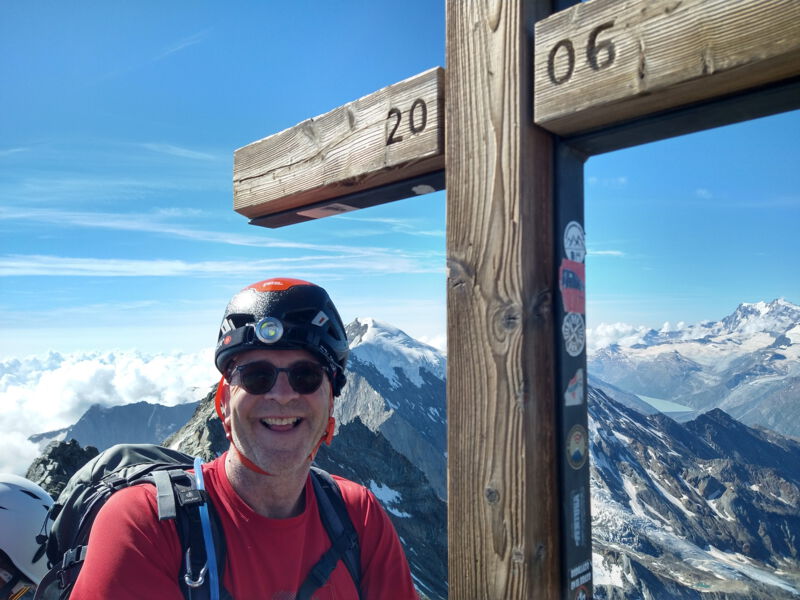 Lagginhorngipfel 4010 m