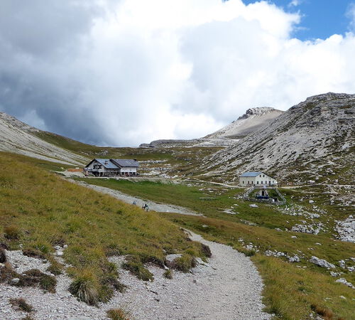 Puez Hütte 13 Uhr