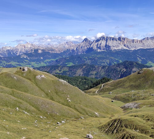 Panorama Richtung Fanes und Tofana